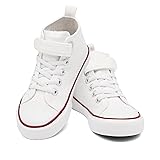 AOVOG Toddler Shoes Girls Canvas Sneakers High Top