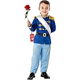 fun shack Prince Costume for Boys, Prince Charming Costume Boys, Book Characters Costumes for Kids