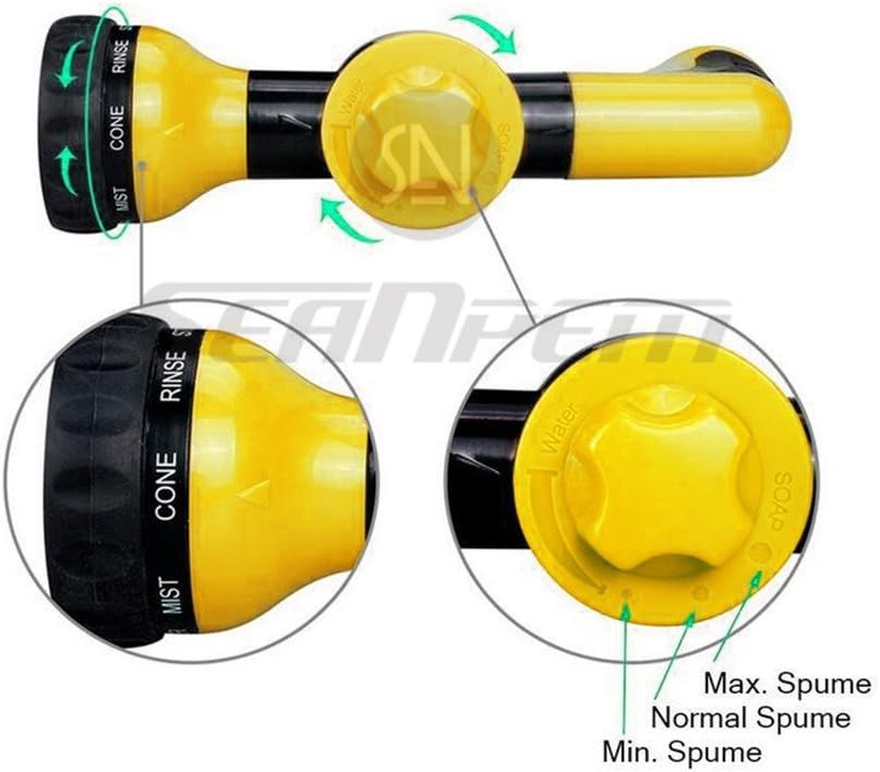 Foam Water Spray Gun, High Pressure Washing Tool - Image 4