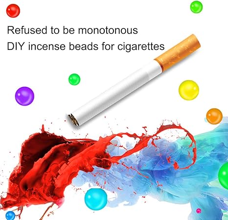 Mint Capsules Menthol Capsule Diy Explosion Bead Ball Capsule Cigarette Click Filter Aroma Card Card Aroma Infusion Flavor 100 Capsules Home Kitchen Amazon Com