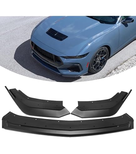 SharpTuning Front Bumper Lip For 2024-2025 Ford Mustang – Handling Package Style PP Splitter