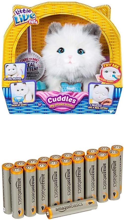 little live pets cuddles cat