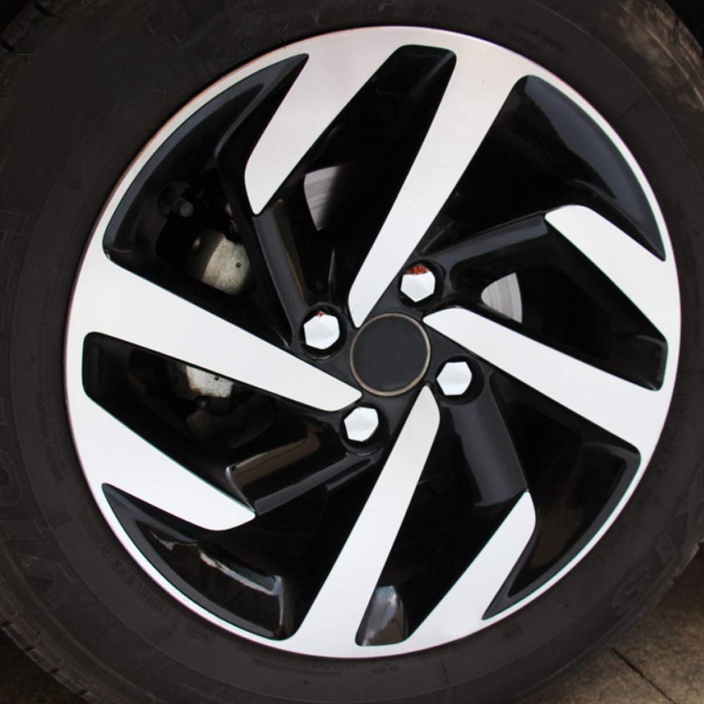 Set 20 Tappi Copridadi Ruota XILUOWUDI Per Citroen C5 III Tourer 2008-2017 - 17mm Con Strumento