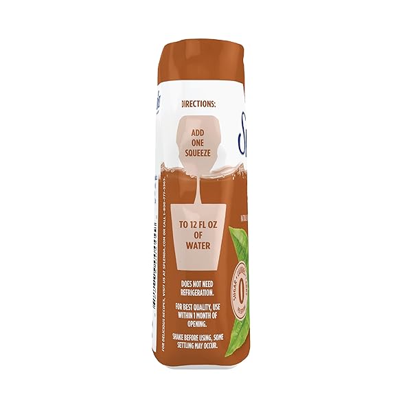 SPLENDA LIQUID WATER ENHANCER DROPS, SUGAR FREE, ZERO CALORIE, NATURAL FLAVOR, CONCENTRATED DRINK MIX, 3.11 FL OZ EACH BOTTLE (SWEET TEA, 1 PACK)