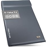 HIKENTURE Double Self Inflating Sleeping Pad with Built-in Electric Pump, 8CM Thick Camping Mattress, Self Inflating Air Matt