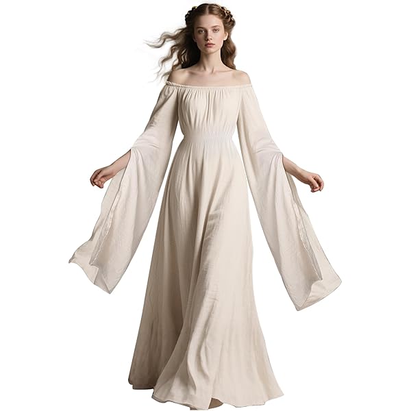 Amazon.com: Uillui Renaissance Faire Costume Womens Medieval