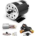 L-faster 24V36V48V 500W Electric Motor Brushed DC Motor kit Electric Scooter Motor MY1020 Unite Motor Electric Scooter Conversion Kit E-Bike Motor Kit