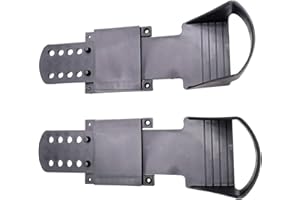 MYCENSE 2Pcs Rowing Machine Pedals Portable Universal Practical Easy to Install Elliptical Machine Pedals Foot Pedals for Home Workout Accessories