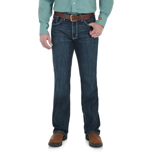 Cinch Men's Silver Label Slim Fit Straight Leg Jeans, MB98034015, Dark Blue