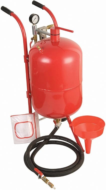 Central Pneumatic 40 Lb. Pressurized Abrasive Blaster, Sand Blasters