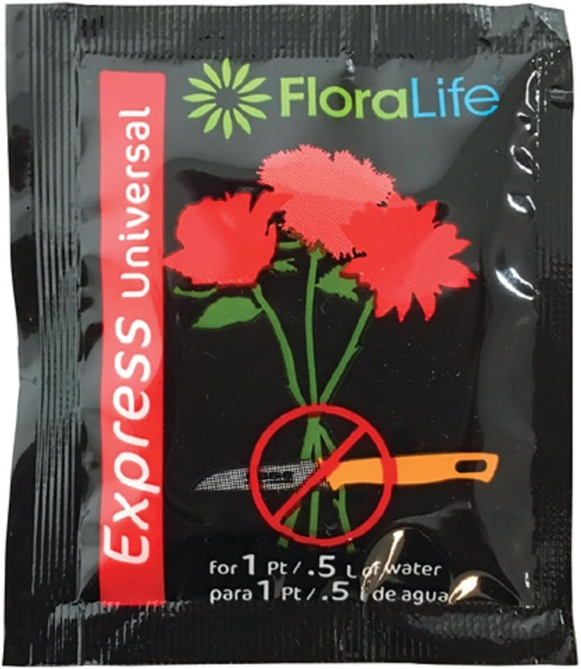 Cut Flower Food Floralife Flower Food Powdered Packets Pack of 36 Express