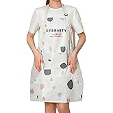 fibrosafe Kitchen Apron with Towel Attached, Waterproof Apron with Pockets for Cooking and Cleaning Clearance