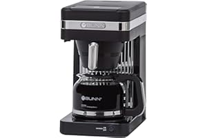 BUNN CSB2B Speed Brew Elite 10-Cup Coffee Maker, Black/SST