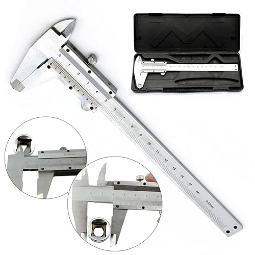 150mm (6 inch) Metric & Imperial Vernier Caliper Moore and Wright 10