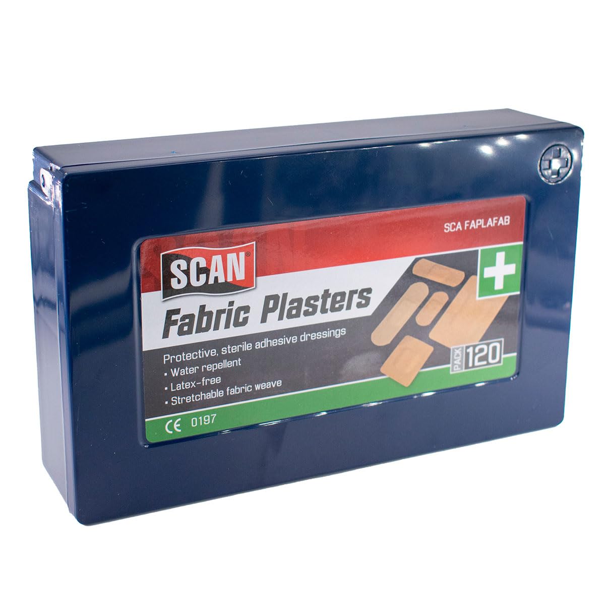 Scan FAPLAFAB Hydroscopic Assorted Plasters - Fabric (Pack of 100)