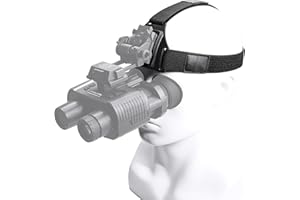 BINOCK Outdoor Hunter Helmet Night Vision Accessories, Head Strap Mount Bracket, Helmet Load-Bear Bag Use for NVG10/30/PVS14 Wilcox Mount