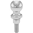 CURT 40019 Chrome Trailer Hitch Ball, 3,500 lbs, 2-Inch Diameter, 3/4 x 3-Inch Shank