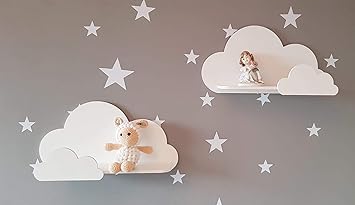 shelves baby room