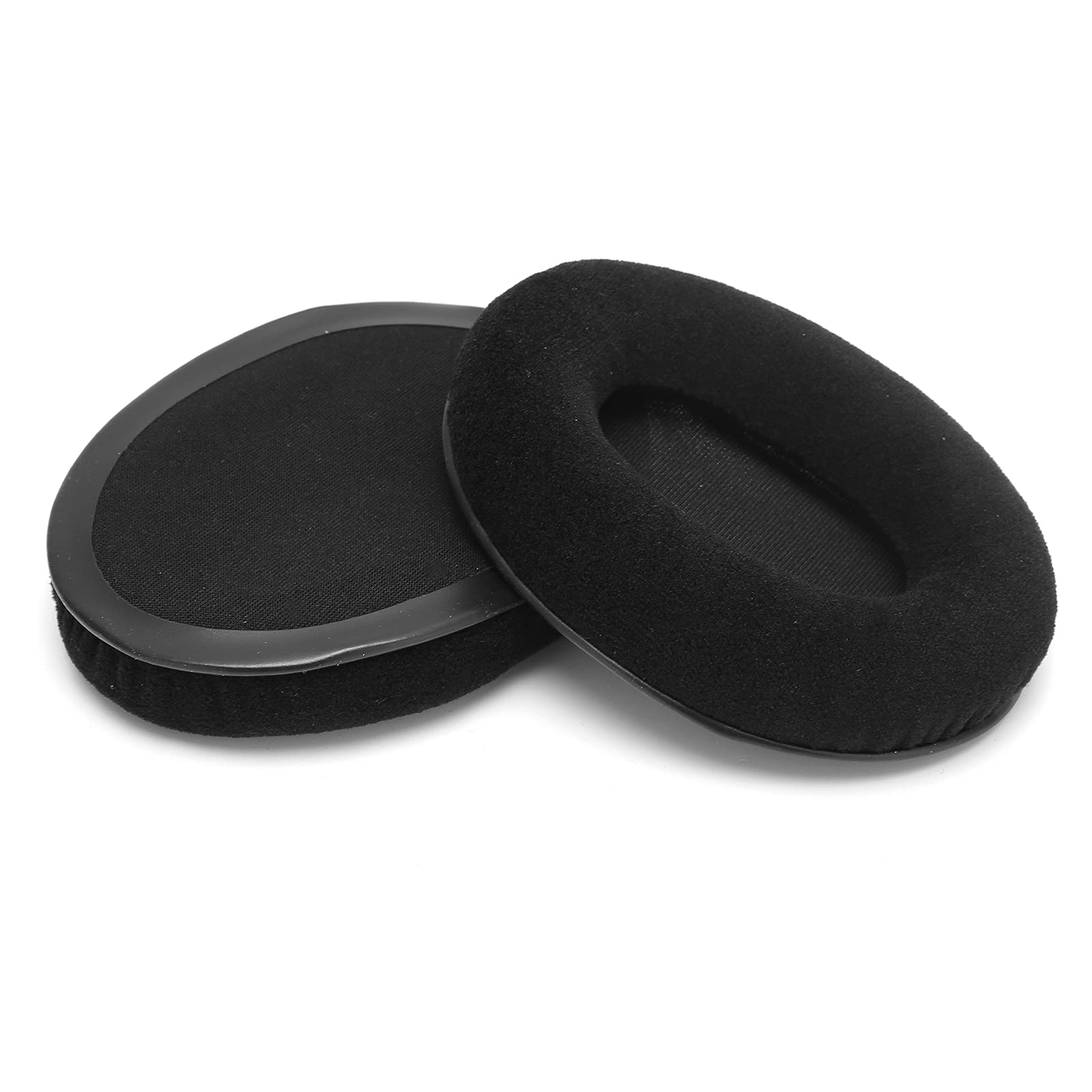 ciciglow Headphone Pads, 2Pcs Headphone Earpads Sponge+Flannel Headset Ear Cushions Replacement for Kingston KHX‑HSCP Cloud II Headset