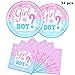 These Gender Reveal Plates are GORGEOUS