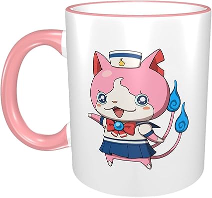 Amazon Monikal マグカップ 妖怪ウォッチ 萌グッズ 電子レンジ対応 温める 手作り 330ml プレゼント Monikal ホーム キッチン