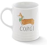 FRINGE STUDIO Js Corgi Georgia Mug, 12 liquid ounces (481475)
