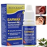Ear drops, ear infection treatment, Ear wax removal Aid drops, Ear wax remover Clean the Earwax and relieve the outer ear