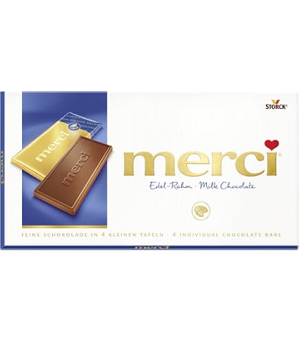 Amazon.com: Merci European Chocolates 7oz 200g 16 Chocolates