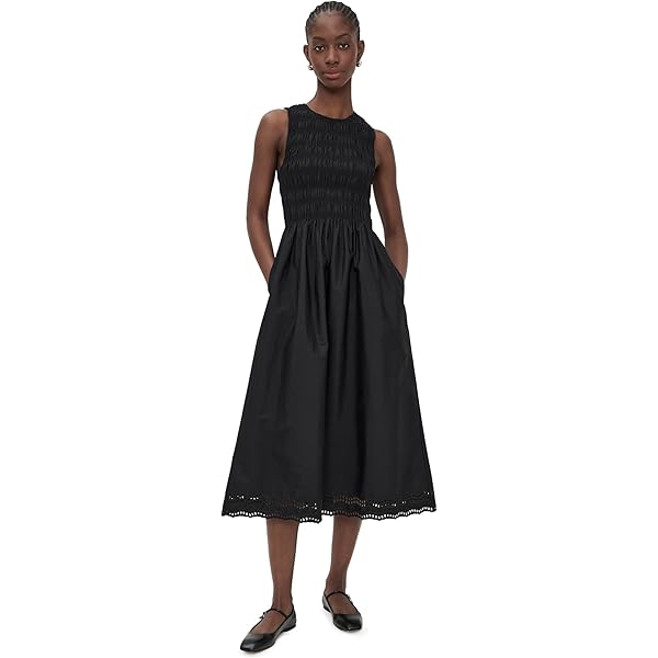 green emerald velvet dress Madewell Women's Poplin Smocked Maxi Dress, Festival Red, XL at Amazon  Women's Clothing store