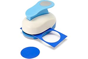 WSYHOMIE 2 Inch Circle Punch 50.8mm Circular Cutter Tool Circle Hole Punch Handmade Paper Craft Lever Punches for Paper Crafts DIY Handmade Crafting Scrapbooking,Cardstock,Greeting Cards Arts Fun Projects