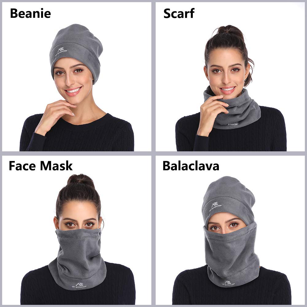 Fleece Neck Gaiters Warmer for Men Women Winter Face Mask Neck Scarf for Cold Weather Skiing Running Fleece Neck Gaiters Warmer for Men Women Winter Face Mask Neck Scarf for Cold Weather Skiing Running