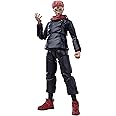 QAHEART Itadori Yuji Action Figure, 18cm Anime JJK Figure Model Statue Movable Figure, Changeable Face Handmade Collectible Desktop Decoration Gifts for Fans