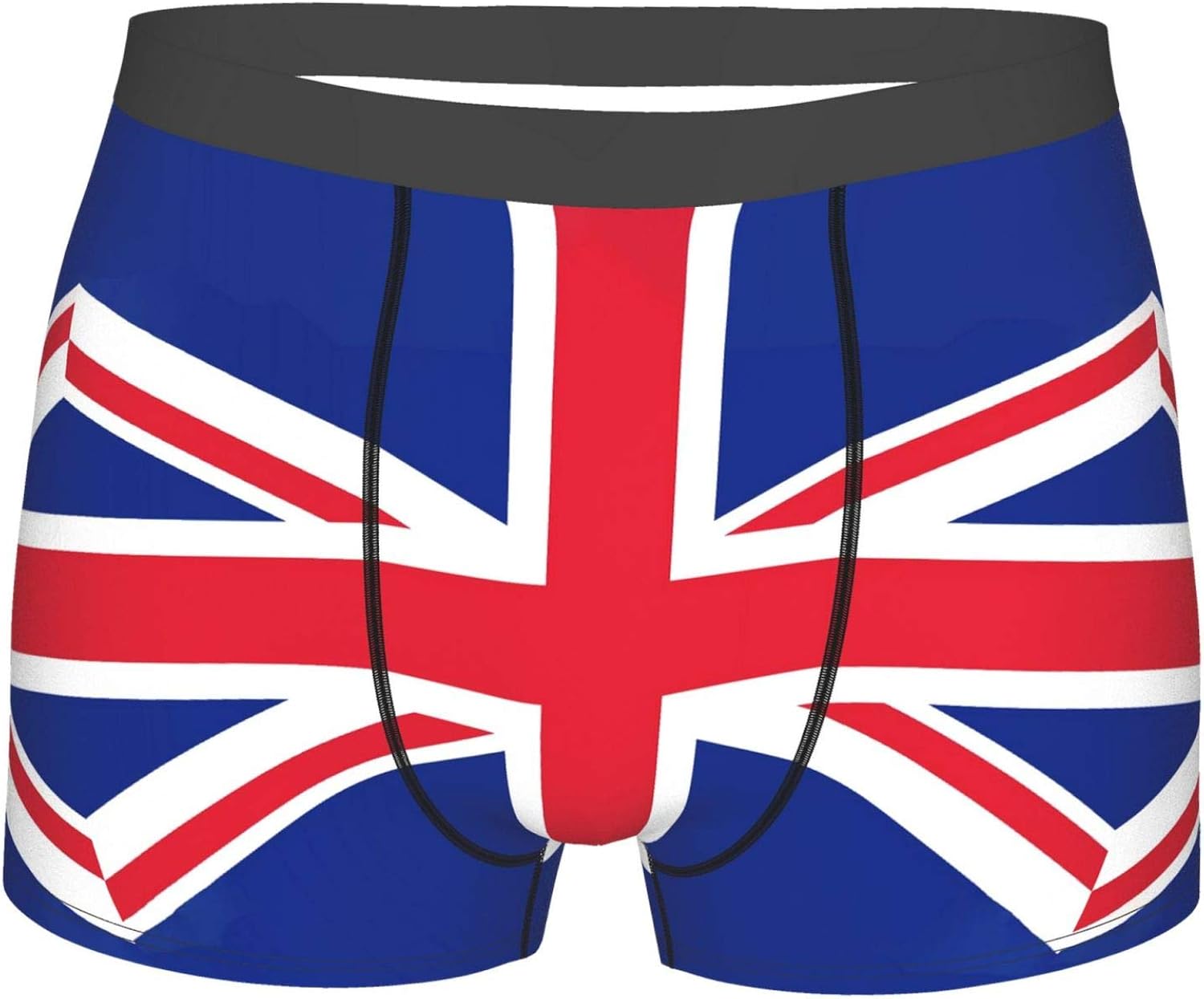 Men's Underwear British Flag Fashion Boxer Briefs Soft Breathable Athletic Sport Shorts at