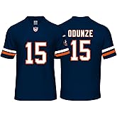 Custom Mens/Youth Football Stitched T-Shirt for Sports Fan Navy No Brand/Logos