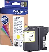 Brother LC223Y Yellow Ink Cartridge High Yield Genuine Supplies