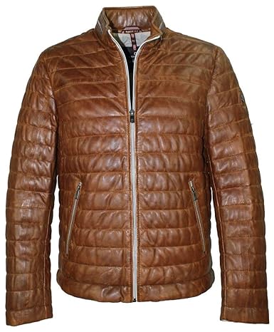 MILESTONE Herren Lederjacke Tereno