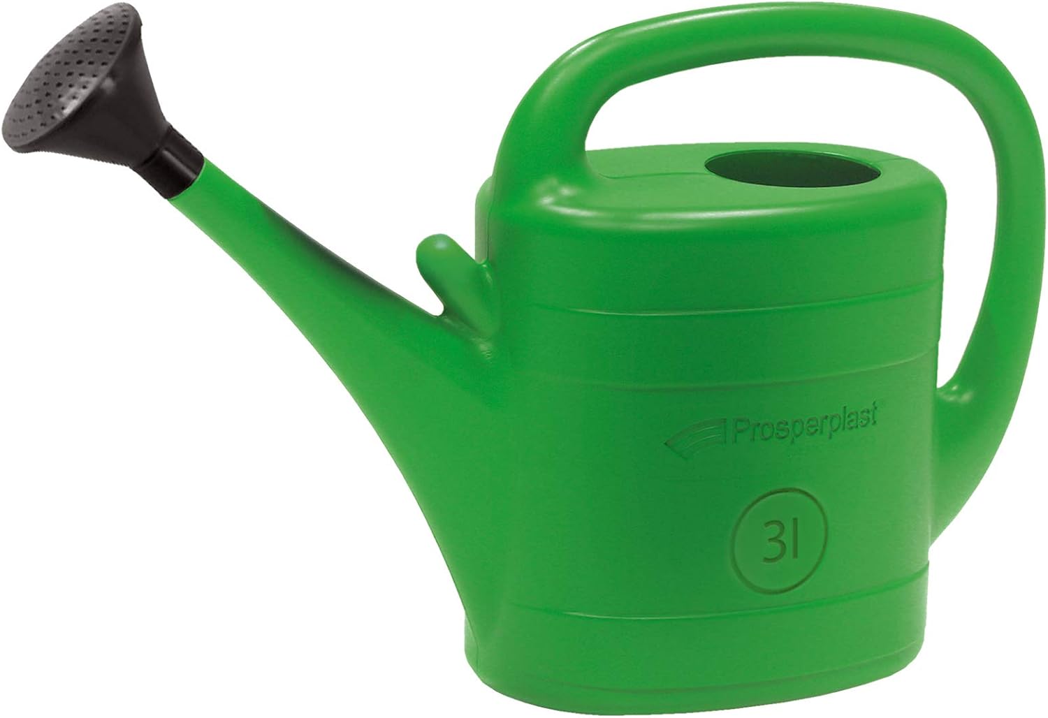 3L Green Plastic Watering Can with Rose Garden Greenhouse Plants Water