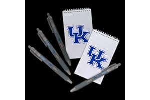 Greeting Pen Kentucky Wildcats Gift Set - 2 Pocket Notebooks and 4 Translucent Pens (2601)