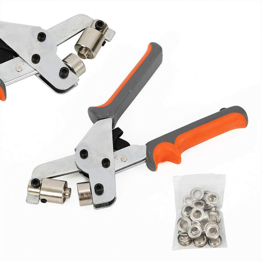 Metal Manual Grommet Machine Hand Press Tool Banner 500 Grommets