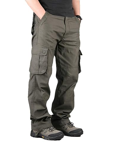 LE エルイー　Cotton ARMY six pocket pants Lilychan Men's Lightweight Cargo Trouser Hiking Pants Army Combat
