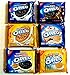 OREO COOKIES Ulitmate SUMMER VARIETY PACK: 1 pack of: CINNAMON BUN, BIRTHDAY CAKE FLAVORED CREAM, ORIGINAL, HEADS OR TAILS DOUBLE STUFF, CHOCOLATE CREAM, GOLDEN