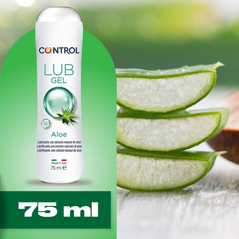 Lub Gel Aloe Gel Lubrificante A Base D'Acqua con Aloe Vera - 100% Made in Italy - 75 Ml