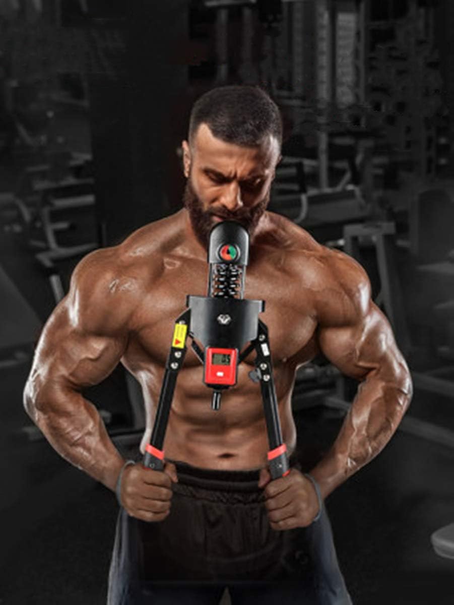 Fitlaya Fitness Adjustable Power Twister Arm Exerciser Home Gym Forearm Exerciser Bicep Blaster Chest Expander Training Fitness Equipment for Upper Body Workout (max 350 lbs)