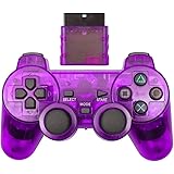 Cotchear Wireless Gamepad for PS2 Controller for Playstation 1 2 Console Joystick Double Vibration Shock Joypad Wireless Cont