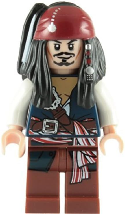 LEGO Piraten der Karibik: Kapitän Jack Sparrow Minifigur