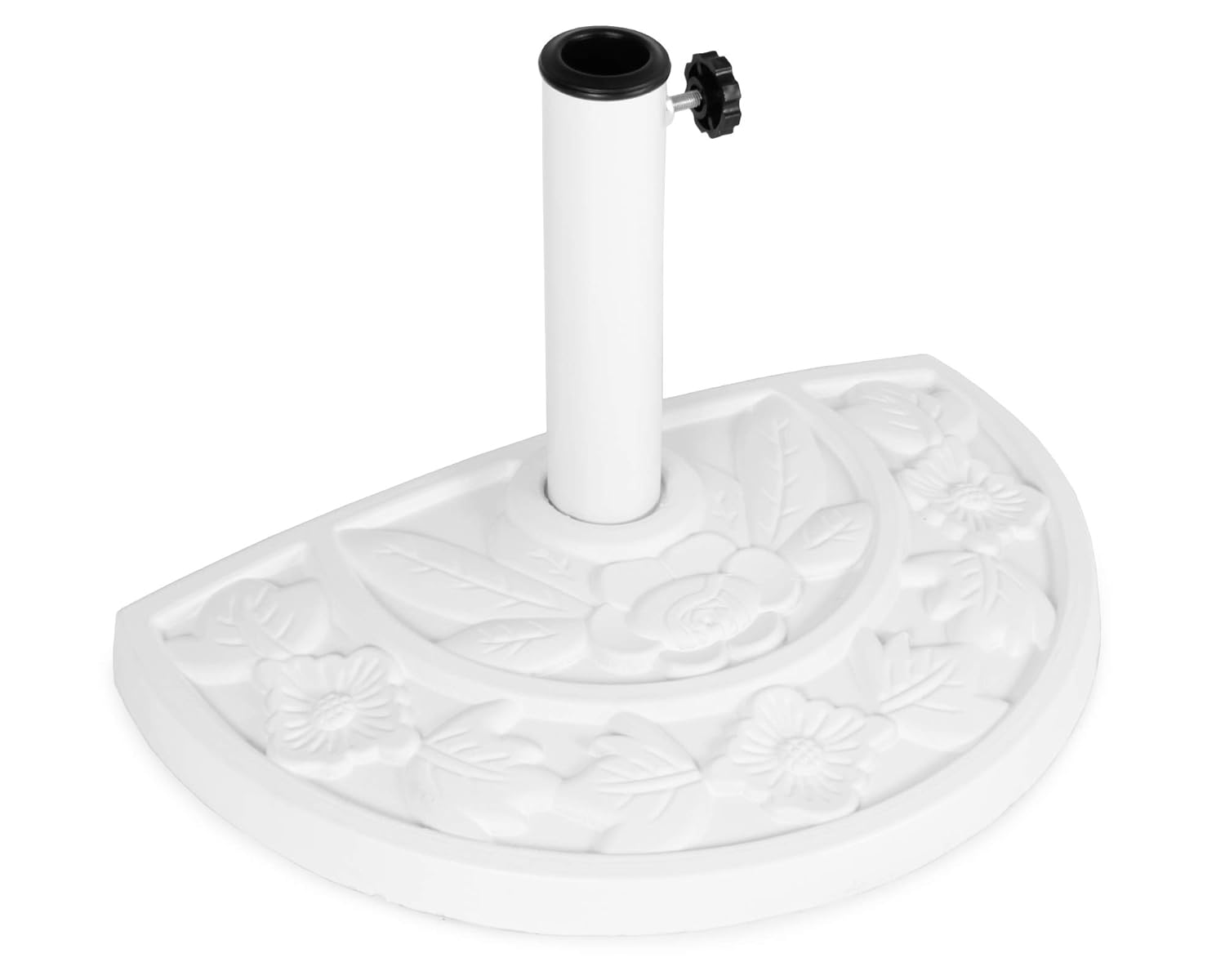 Ondis24 Schirmstander Halbrund Fur Sonnenschirme Durchmesser 38 48 Mm Schwarz Schirmstander Garten Schirmständer 38 Mm