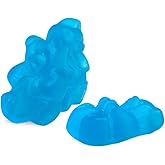 Albanese Beary Blue Raspberry Gummi Bears, 5-Pound Bags (Pack of 2)