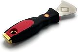 CCA Carpet Tucking Tool Metal Top Design for Door Trim Flooring Plates Black Red view 2
