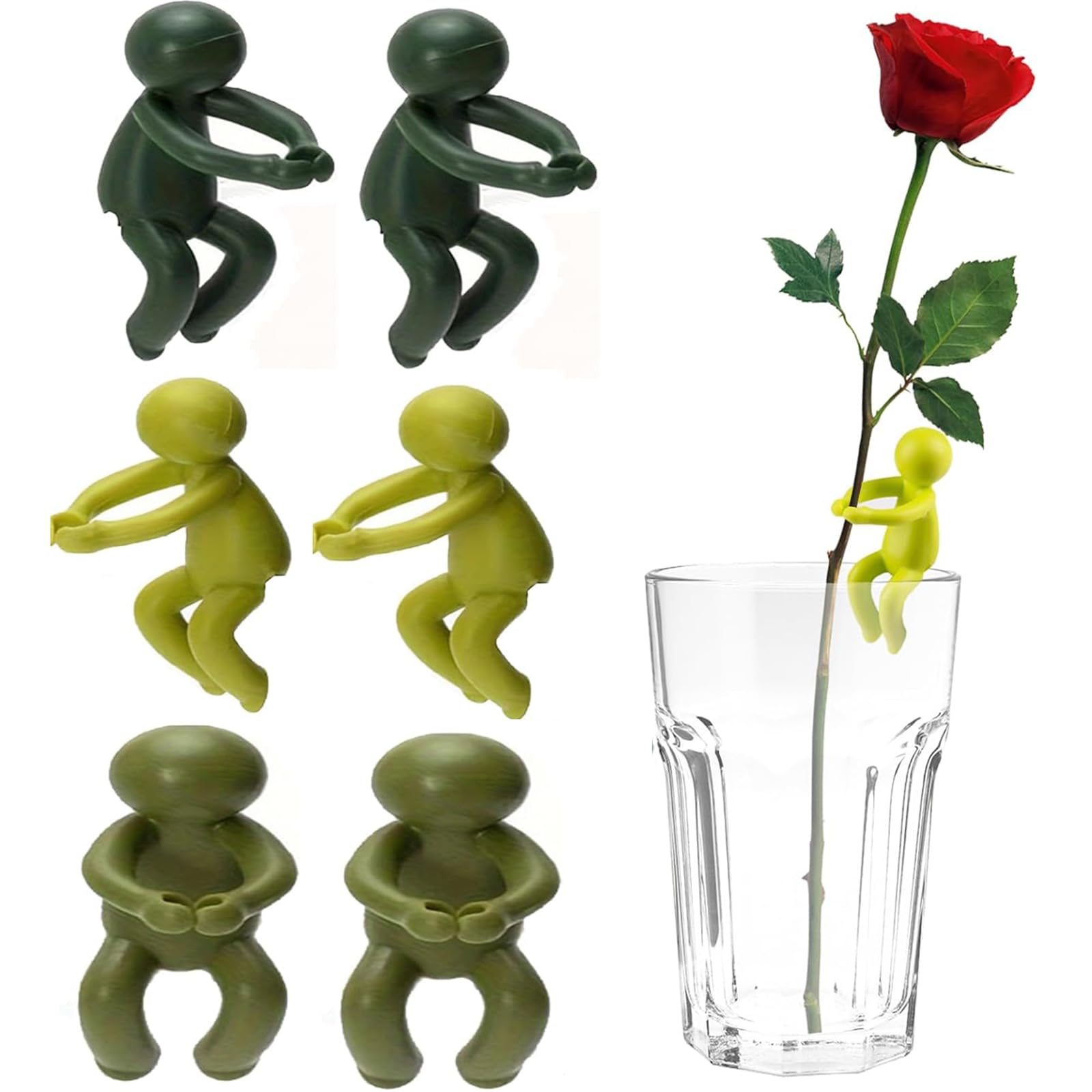 GETFACAI 6 PCS Plant Propagation Station, Plant Propagation Buddy, Plant Support for Sprouts, For A Plant Propagation Station Sprouts Stems Shoots Cuttings, Plant Lover Gifts Plant Supports