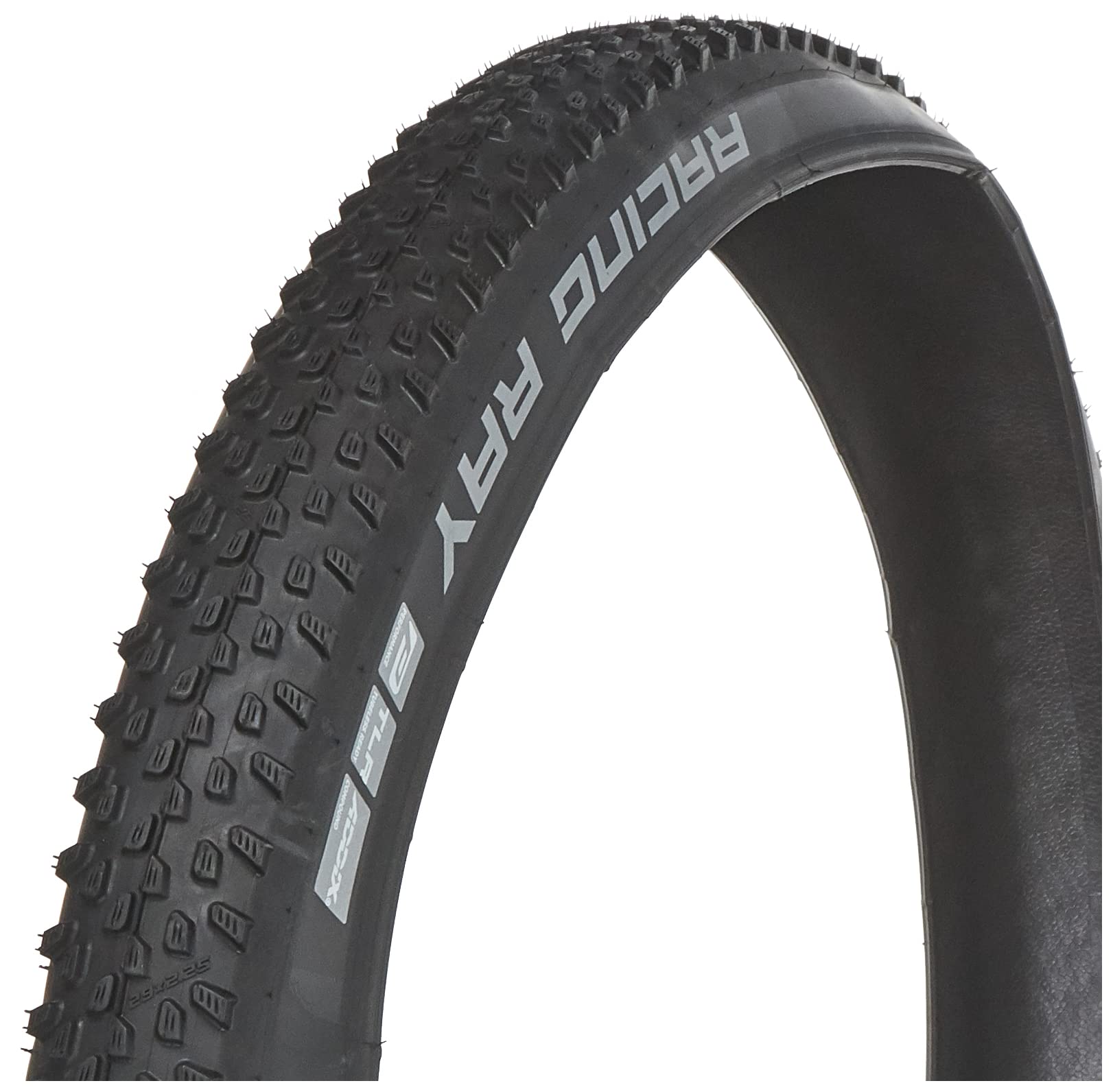 Schwalbe Racing Ray Perform. (Addix) Fahrrad Reifen // 57-584 (27,5×2,25´´) 650B, Ausführung:schwarz, Faltreifen, TLR